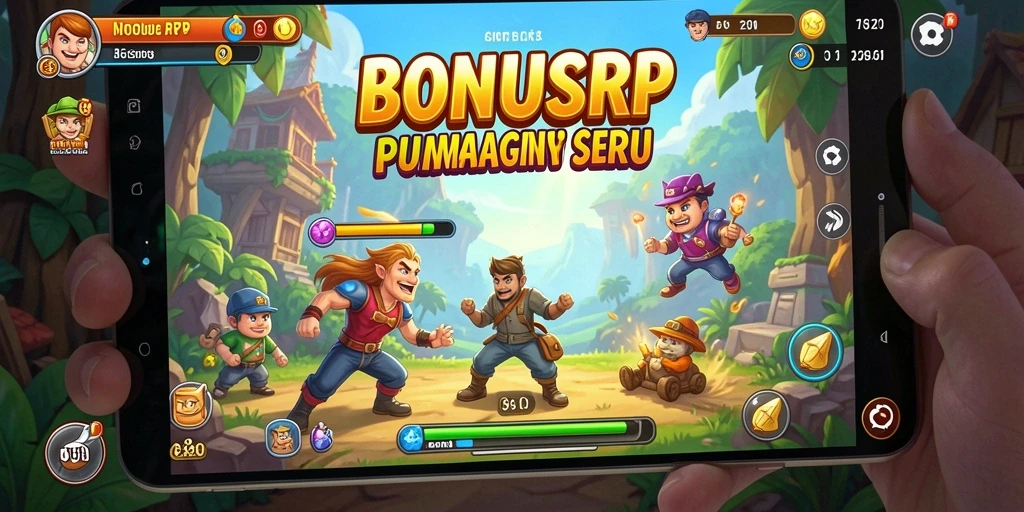 Tampilan menarik dari gameplay BONUSRP dengan aksi seru di setiap level.