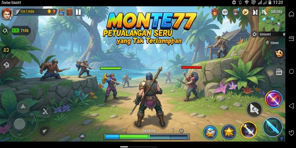 Tangkapan layar dari <strong>MONTE77</strong> menunjukkan gameplay petualangan yang mendebarkan.