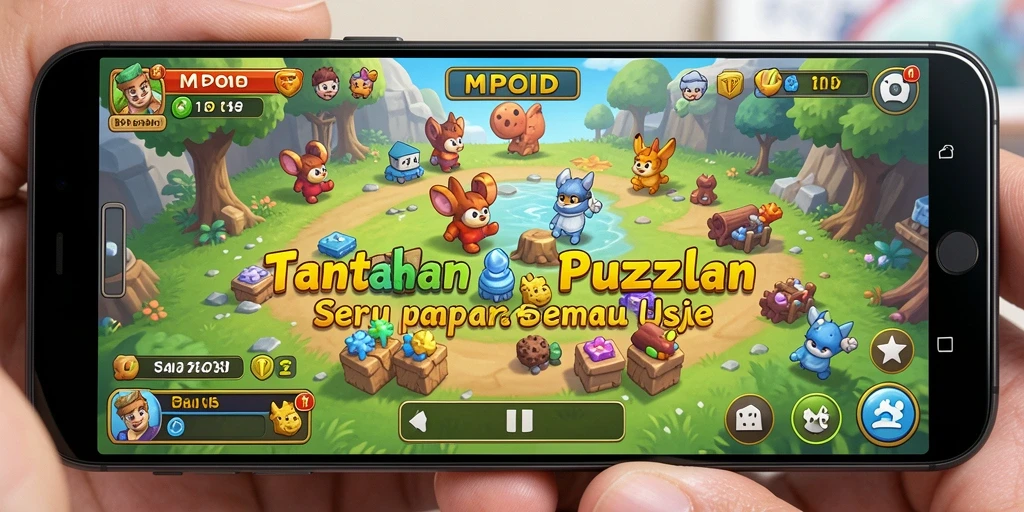 Tampilan menarik dari gameplay MPOID yang menantang.