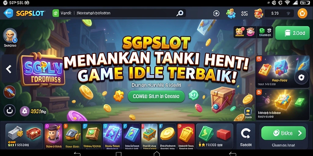 Tampilan menarik dari gameplay SGPSLOT yang penuh dengan kemenangan.
