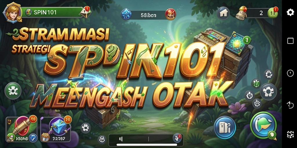 Tampilan gameplay SPIN101 dengan petualangan strategi yang mendebarkan.