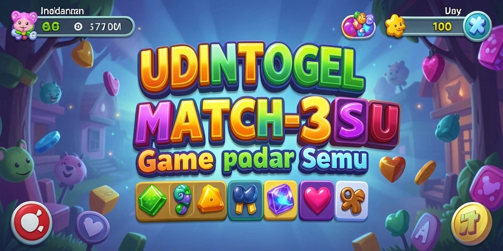 Tampilan gameplay seru yang menantang di UDINTOGEL.