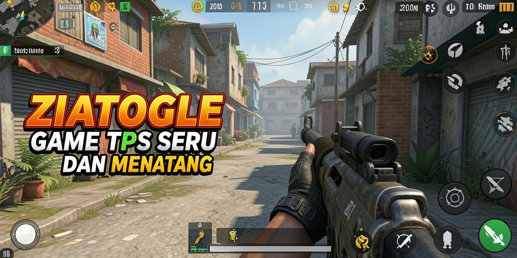 Gameplay seru ZIATOGEL dengan grafis menakjubkan.